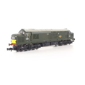 Graham Farish 371-453A-SH N Gauge Class 37 D6890 BR Green Small Yellow Panels Centre Headcode DCC Sound Fitted
