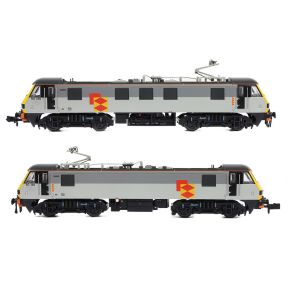 Graham Farish 371-781A N Gauge Class 90/1 90139 BR Railfreight Distribution Sector