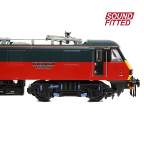 Graham Farish 371-782ASF N Gauge Class 90/0 90017 'Rail Express Systems Quality Assured' Rail Express Systems DCC Sound Fitted