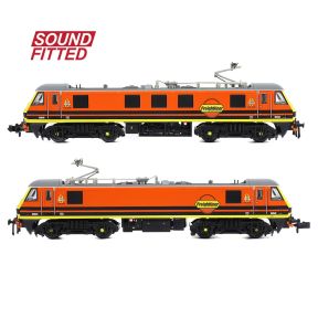 Graham Farish 371-785ASF N Gauge Class 90/0 90048 Freightliner GW DCC Sound Fitted