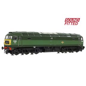 Graham Farish 371-825DSF N Gauge Class 47 D1565 BR Green Small Yellow Panels DCC Sound Fitted