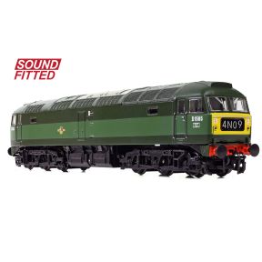 Graham Farish 371-825DSF N Gauge Class 47 D1565 BR Green Small Yellow Panels DCC Sound Fitted