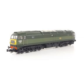 Graham Farish 371-825D-SH N Gauge Class 47 D1565 BR Green Small Yellow Panels DCC Sound Fitted
