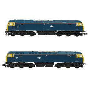 Graham Farish 371-829B N Gauge Class 47 47556 BR Blue