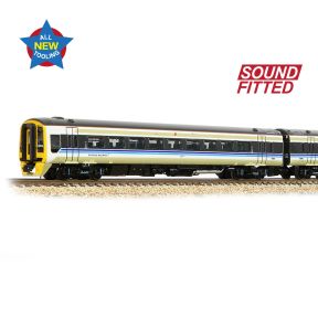 Graham Farish 371-850ASF N Gauge Class 158 2 Car DMU 158816 BR Regional Railways DCC Sound Fitted