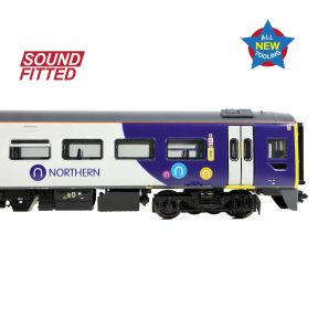 Graham Farish 371-858ASF N Gauge Class 158 2 Car DMU 158861 Northern DCC Sound Fitted