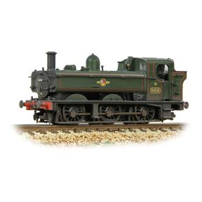 Graham Farish 371-987B N Gauge GW 64XX Pannier Tank 6416 BR Lined Green Late Crest Weathered