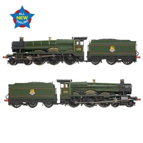 Graham Farish 372-010 N Gauge GW 49xx Hall 4-6-0 4962 'Ragley Hall' BR Green Early Crest