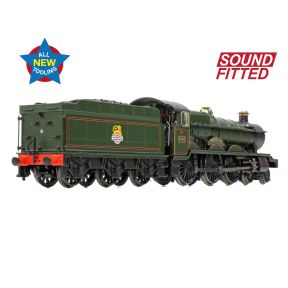 Graham Farish 372-010SF N Gauge GW 49xx Hall 4-6-0 4962 'Ragley Hall' BR Green Early Crest DCC Sound Fitted