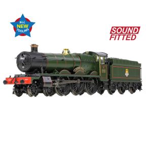 Graham Farish 372-010SF N Gauge GW 49xx Hall 4-6-0 4962 'Ragley Hall' BR Green Early Crest DCC Sound Fitted