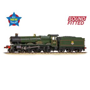 Graham Farish 372-010SF N Gauge GW 49xx Hall 4-6-0 4962 'Ragley Hall' BR Green Early Crest DCC Sound Fitted