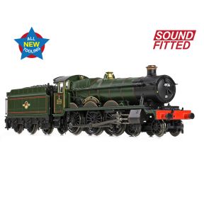 Graham Farish 372-011SF N Gauge GW 49xx Hall 4-6-0 4936 'Kinlet Hall' BR Green Late Crest DCC Sound Fitted
