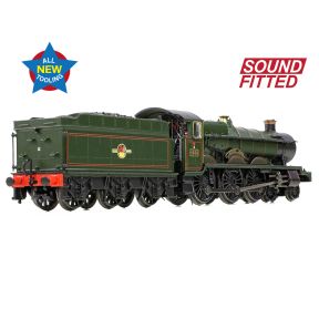 Graham Farish 372-011SF N Gauge GW 49xx Hall 4-6-0 4936 'Kinlet Hall' BR Green Late Crest DCC Sound Fitted