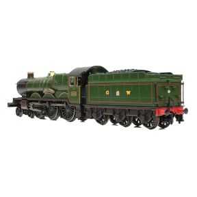 Bachmann 372-034  N Gauge GW Castle 4-6-0 5055 'Earl of Eldon' GW Lined Green GW Crest