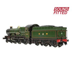 Graham Farish 372-034SF N Gauge GW Castle 4-6-0 5055 'Earl of Eldon' GW Green GW Crest DCC Sound Fitted