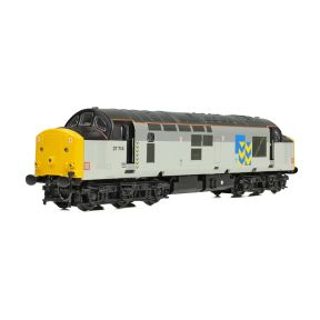 Graham Farish 372-111SF N Gauge Class 37/7 37714 BR Railfreight Metals Sector DCC Sound Fitted
