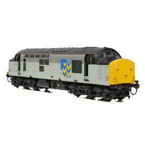 Graham Farish 372-111SF N Gauge Class 37/7 37714 BR Railfreight Metals Sector DCC Sound Fitted