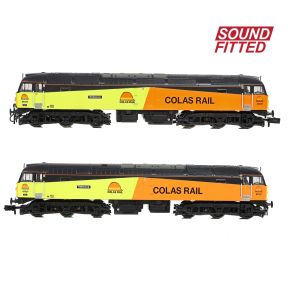 Graham Farish 372-261SF N Gauge Class 47/7 47727 'Rebecca' Colas Rail DCC Sound Fitted