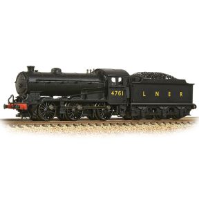 Graham Farish 372-400A N Gauge LNER J39 with Stepped Tender 4761 LNER Black LNER Original