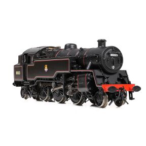 Graham Farish 372-535A N Gauge BR Standard 4MT Tank 80033 BR Lined Black Early Crest