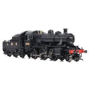 Graham Farish 372-627B N Gauge LMS Ivatt 2MT 6409 LMS Black