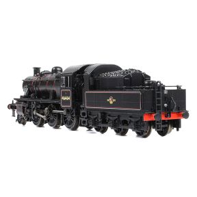 Graham Farish 372-628B N Gauge LMS Ivatt 2MT 46464 BR Lined Black Late Crest