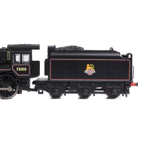 Graham Farish 372-727B N Gauge BR Standard 5MT 4-6-0 73100 BR Lined Black Early Crest BR1B Tender