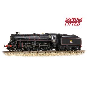Graham Farish 372-727BSF N Gauge BR Standard 5MT 4-6-0 73100 BR Lined Black Early Crest BR1B Tender DCC Sound Fitted