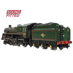 Graham Farish 372-728BSF N Gauge BR Standard 5MT 4-6-0 73026 BR Lined Green Late Crest BR1 Tender DCC Sound Fitted