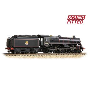 Graham Farish 372-730SF N Gauge BR Standard 5MTTender 73065 BR Lined Black Early Emblem BR1C Tender DCC Sound Fitted