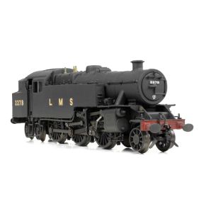 Graham Farish 372-754 N Gauge LMS Fairburn Tank 2278 LMS Black Revised Weathered
