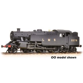 Graham Farish 372-754 N Gauge LMS Fairburn Tank 2278 LMS Black Revised Weathered