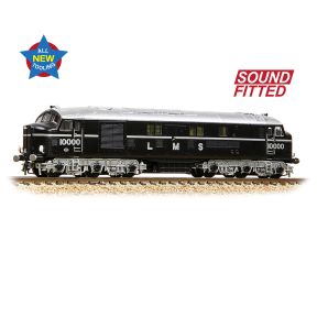 Graham Farish 372-910SF N Gauge LMS 10000 LMS Black & Silver DCC Sound Fitted