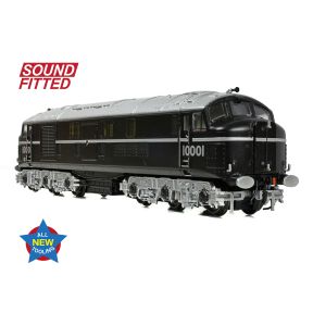 Graham Farish 372-911SF N Gauge LMS 10001 Black & Silver DCC Sound Fitted