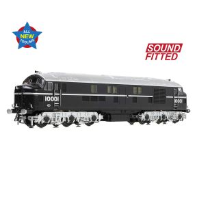 Graham Farish 372-911SF N Gauge LMS 10001 Black & Silver DCC Sound Fitted