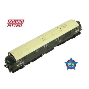 Graham Farish 372-916SF N Gauge LMS 10000 BR Lined Green DCC Sound Fitted