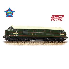Graham Farish 372-916SF N Gauge LMS 10000 BR Lined Green DCC Sound Fitted