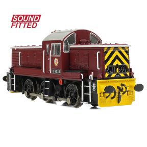 Graham Farish 372-955SF N Gauge Class 14 D9523 BR Maroon Wasp Stripes DCC Sound Fitted