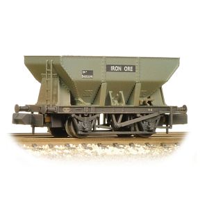Graham Farish 373-218A N Gauge 24 Ton Iron Ore Hopper BR Grey Early Weathered