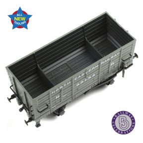 Graham Farish 373-375A N Gauge NER P7 Coal Hopper North Eastern Railway Grey ND