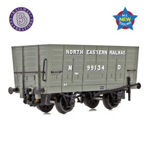 Graham Farish 373-375A N Gauge NER P7 Coal Hopper North Eastern Railway Grey ND