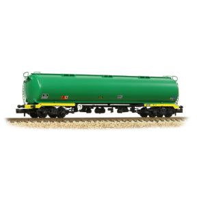 Graham Farish 373-561A N Gauge BR 102 Ton TEA Bogie Tank Wagon BP Green BPO80160