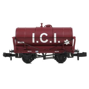 Graham Farish 373-682A N Gauge 14 Ton Tank Wagon ICI Maroon No.309