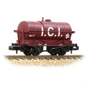 Graham Farish 373-682A N Gauge 14 Ton Tank Wagon ICI Maroon No.309