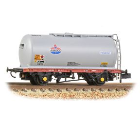 Graham Farish 373-787 N Gauge BR 45T TTA Tank Wagon Amoco Grey