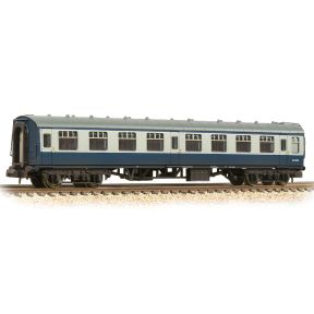 Graham Farish 374-062D N Gauge BR Mk1 SK Second Corridor Coach BR Blue & Grey E25898 Weathered