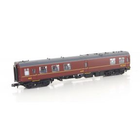 Graham Farish 374-112-SH N Gauge BR Mk1 Restaurant Miniature Buffet Coach RMB 1860 WCRC Maroon