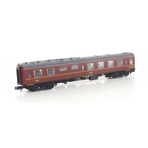 Graham Farish 374-112-SH N Gauge BR Mk1 Restaurant Miniature Buffet Coach RMB 1860 WCRC Maroon