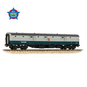 Graham Farish 374-965 N Gauge BR Mk1 POT Post Office Tender Stowage BR Blue And Grey Royal Mail W80423