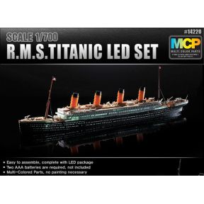 Academy 14220 R.M.S Titanic Plastic Kit With LED Set